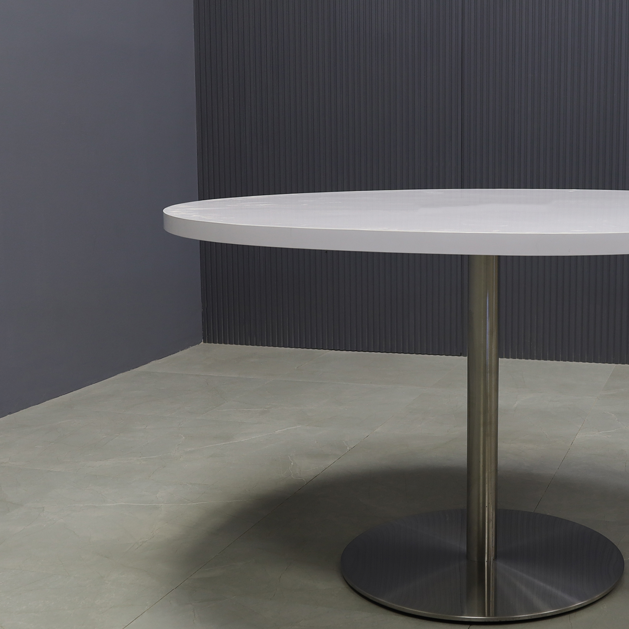 California Round Laminate Cafeteria Table