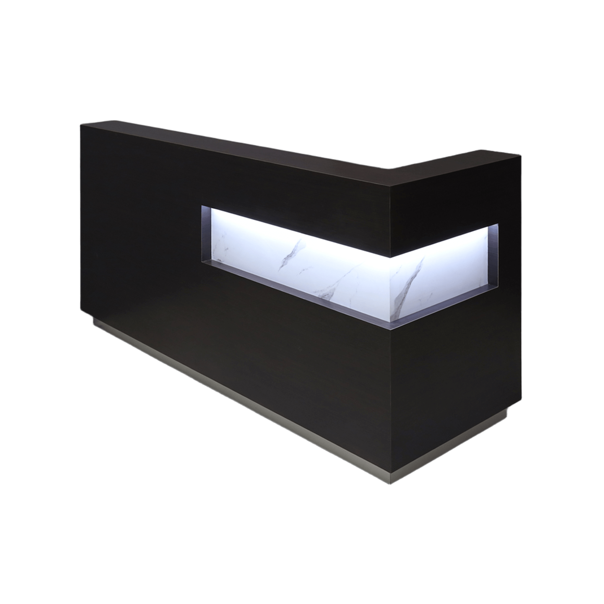 Manhattan L-Shape Custom Reception Desk